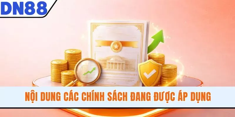 Nội dung các chính sách đang được áp dụng
