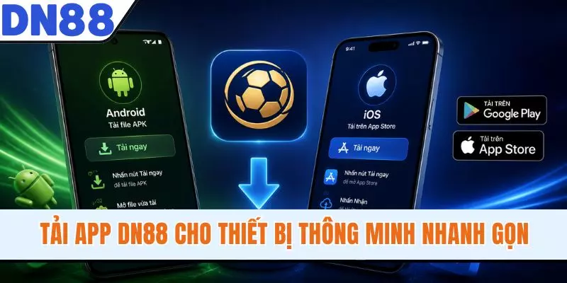 Tải app DN88 cho thiết bị thông minh nhanh gọn